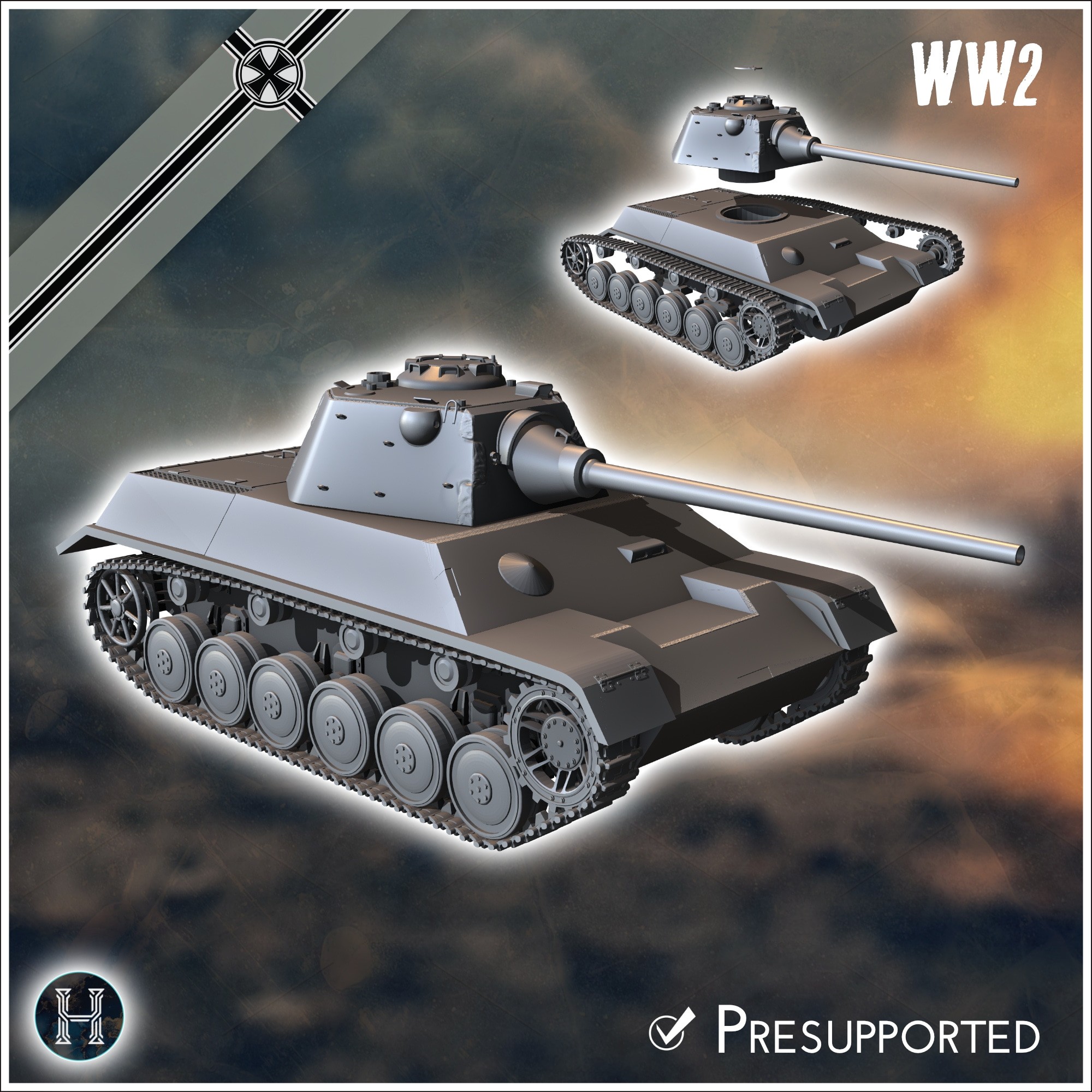 Panzer IV Ausf. K (with Schmalturm turret) - Germany Eastern Western Front Normandy Stalingrad Berlin Bulge WWII